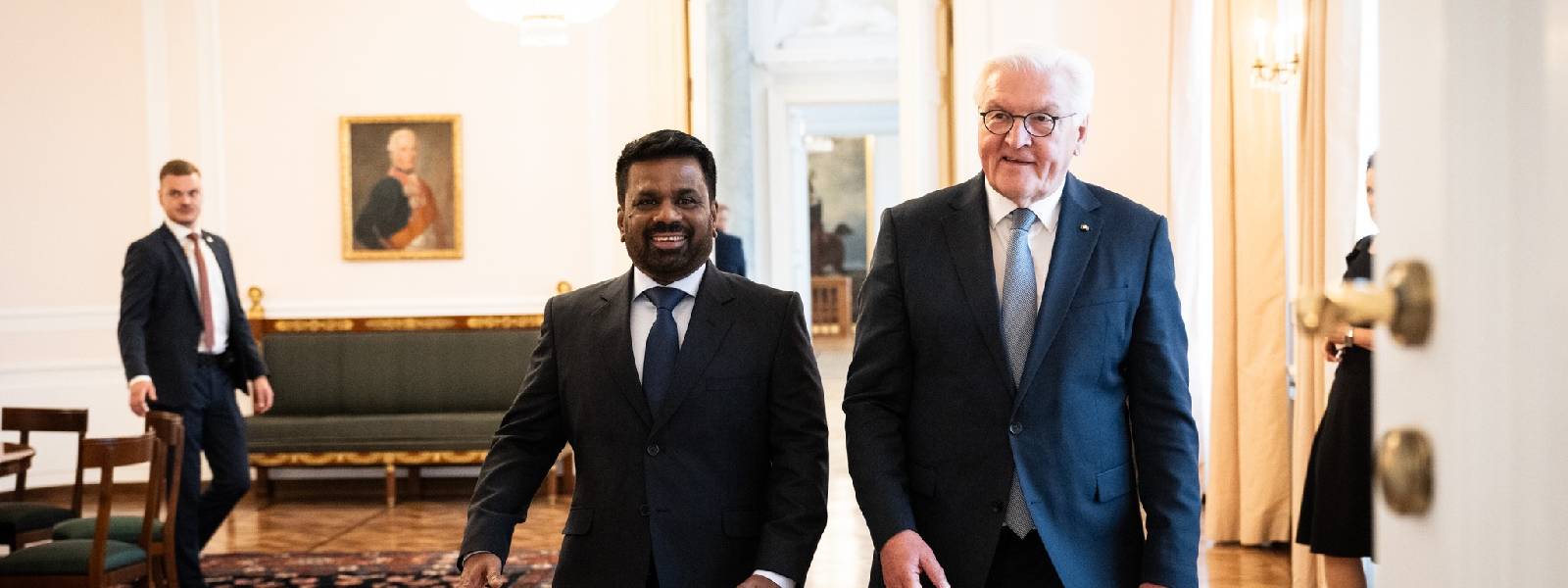 Berlin Greets AKD With Military Honors